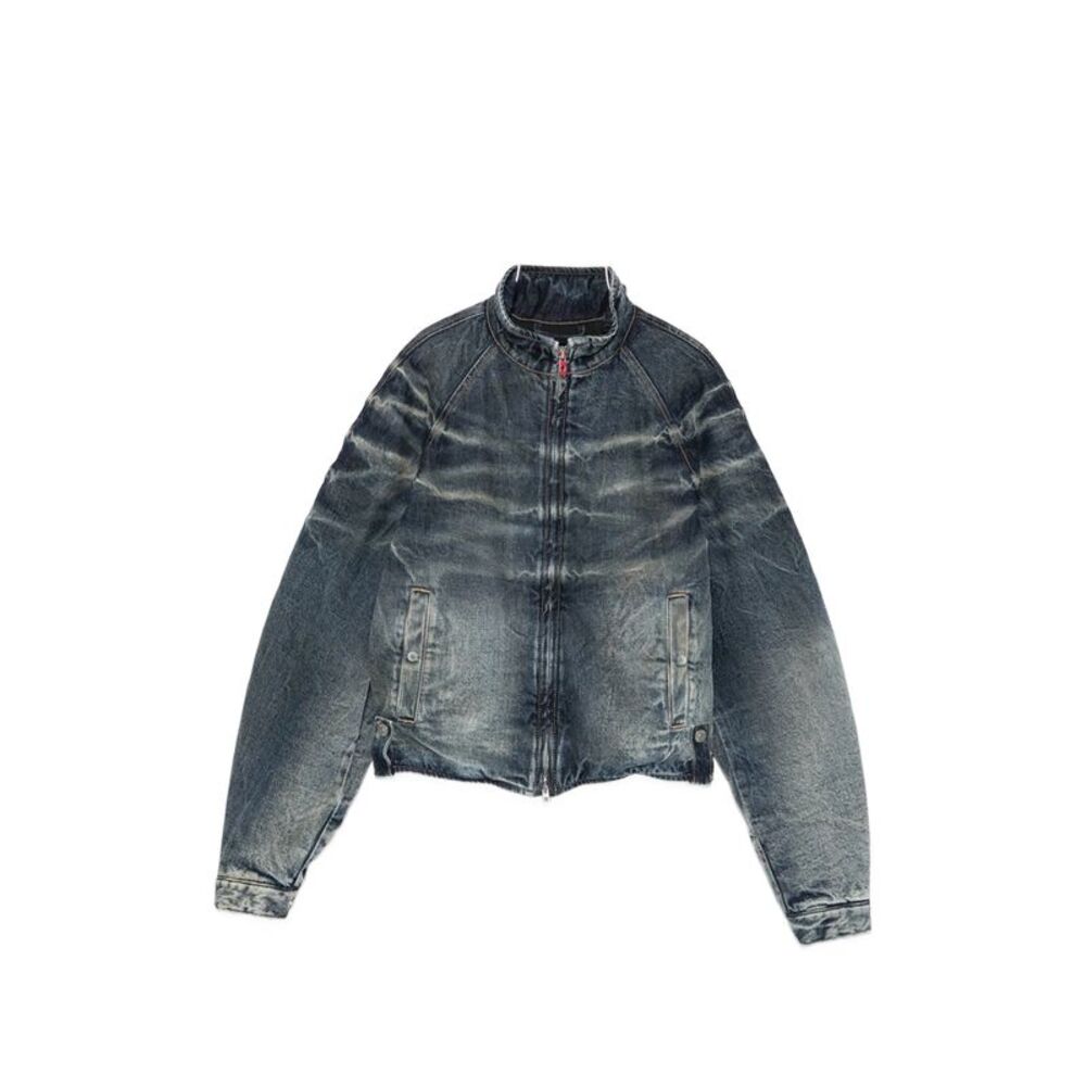Diesel Blue Jackets - Denim Jackets Women